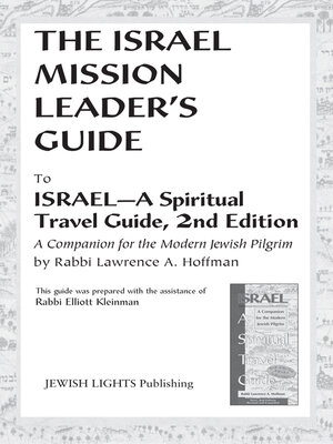cover image of Israel Mission Leader's Guide